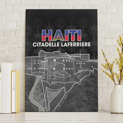 Afro-Haitians Pride Canvas Wall Art Citadelle Laferriere Veve Vodou - African Pride
