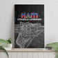 Afro-Haitians Pride Canvas Wall Art Citadelle Laferriere Veve Vodou - African Pride