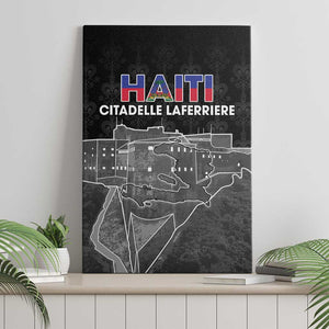 Afro-Haitians Pride Canvas Wall Art Citadelle Laferriere Veve Vodou - African Pride