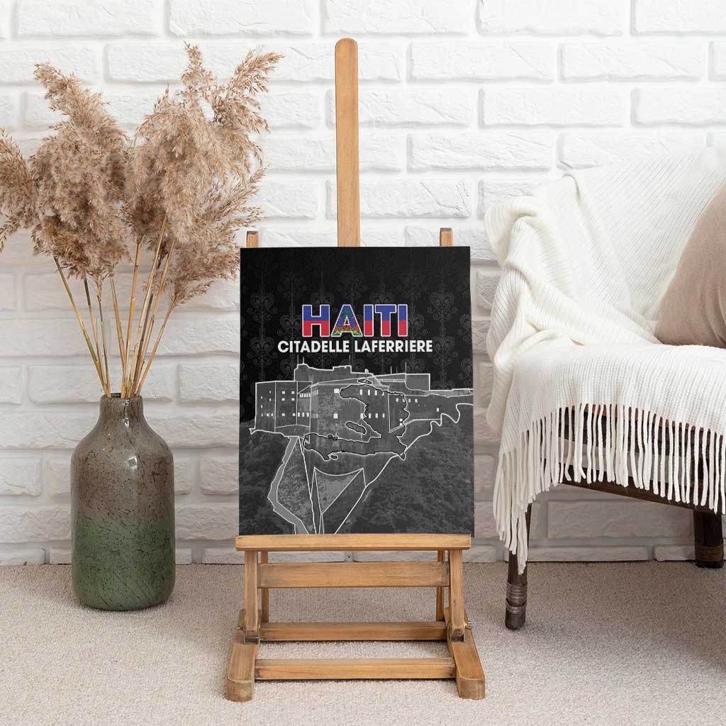 Afro-Haitians Pride Canvas Wall Art Citadelle Laferriere Veve Vodou - African Pride