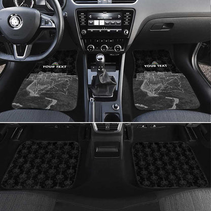 Afro-Haitians Pride Personalized Car Mats Citadelle Laferriere Veve Vodou - African Pride