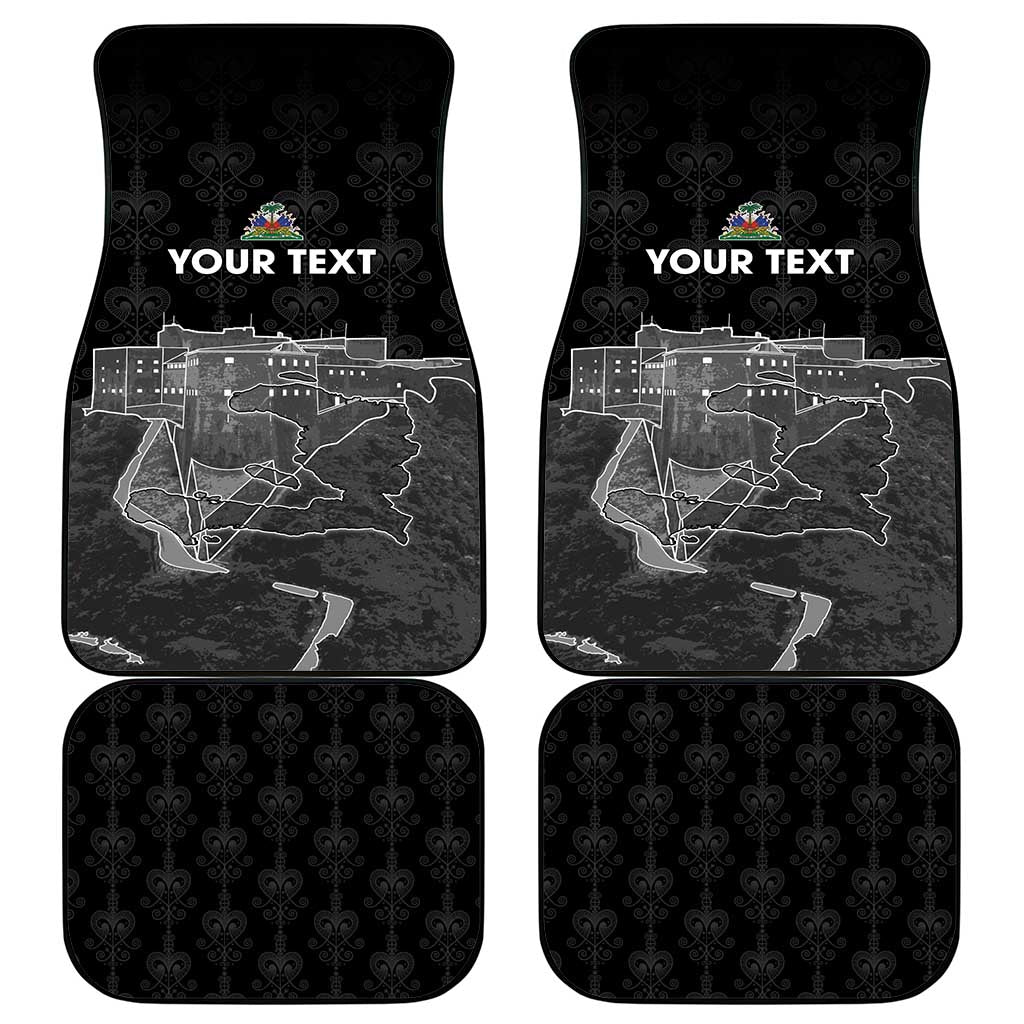 Afro-Haitians Pride Personalized Car Mats Citadelle Laferriere Veve Vodou - African Pride