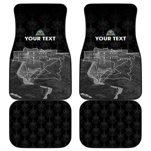 Afro-Haitians Pride Personalized Car Mats Citadelle Laferriere Veve Vodou - African Pride