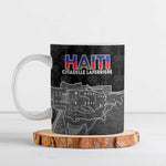Afro-Haitians Pride Personalized Ceramic Mug Citadelle Laferriere Veve Vodou