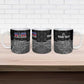Afro-Haitians Pride Personalized Ceramic Mug Citadelle Laferriere Veve Vodou