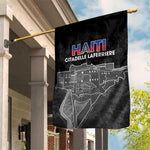 Afro-Haitians Pride Garden Flag Citadelle Laferriere Veve Vodou - African Pride