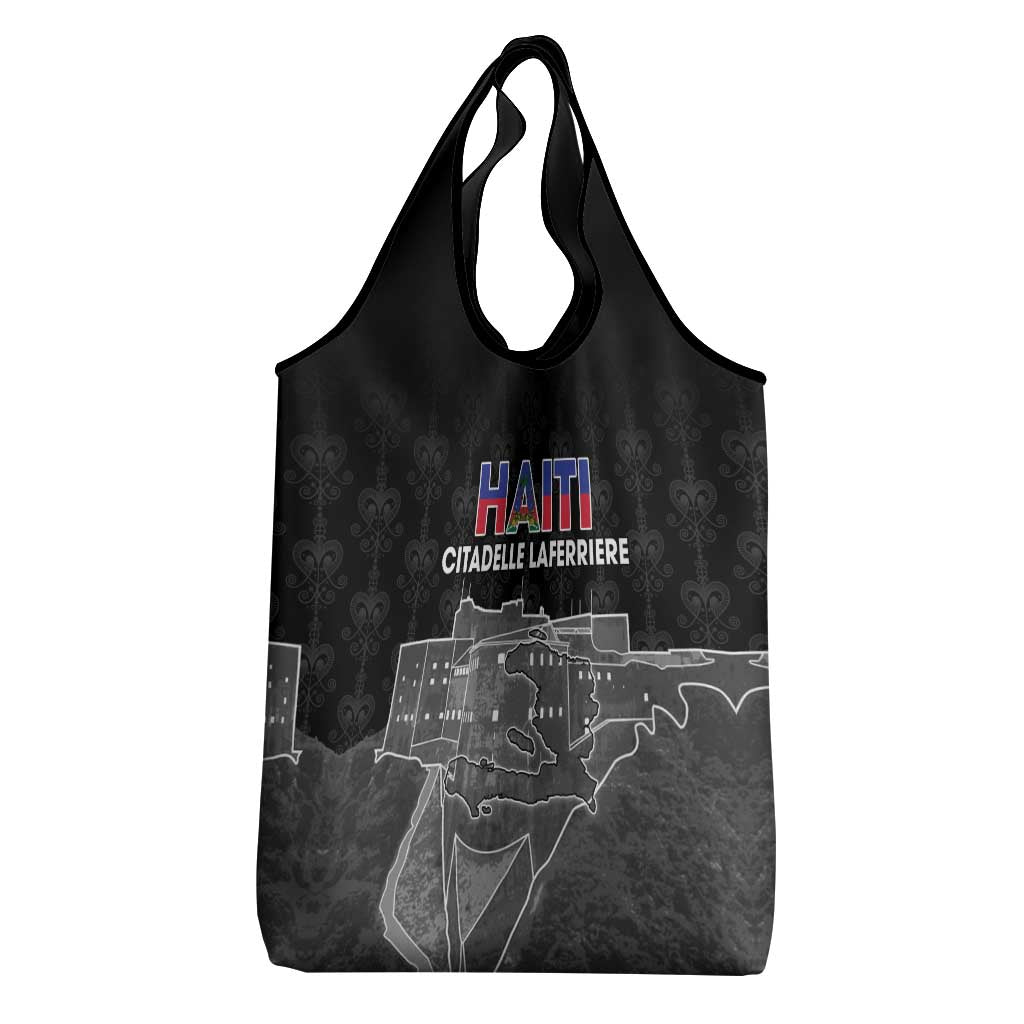 Afro-Haitians Pride Grocery Bag Citadelle Laferriere Veve Vodou - African Pride