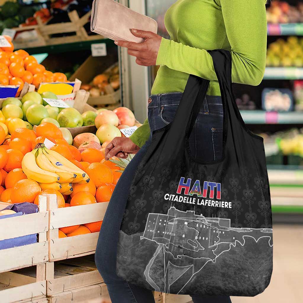 Afro-Haitians Pride Grocery Bag Citadelle Laferriere Veve Vodou - African Pride