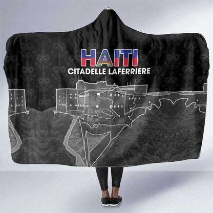 Afro-Haitians Pride Hooded Blanket Citadelle Laferriere Veve Vodou - African Pride
