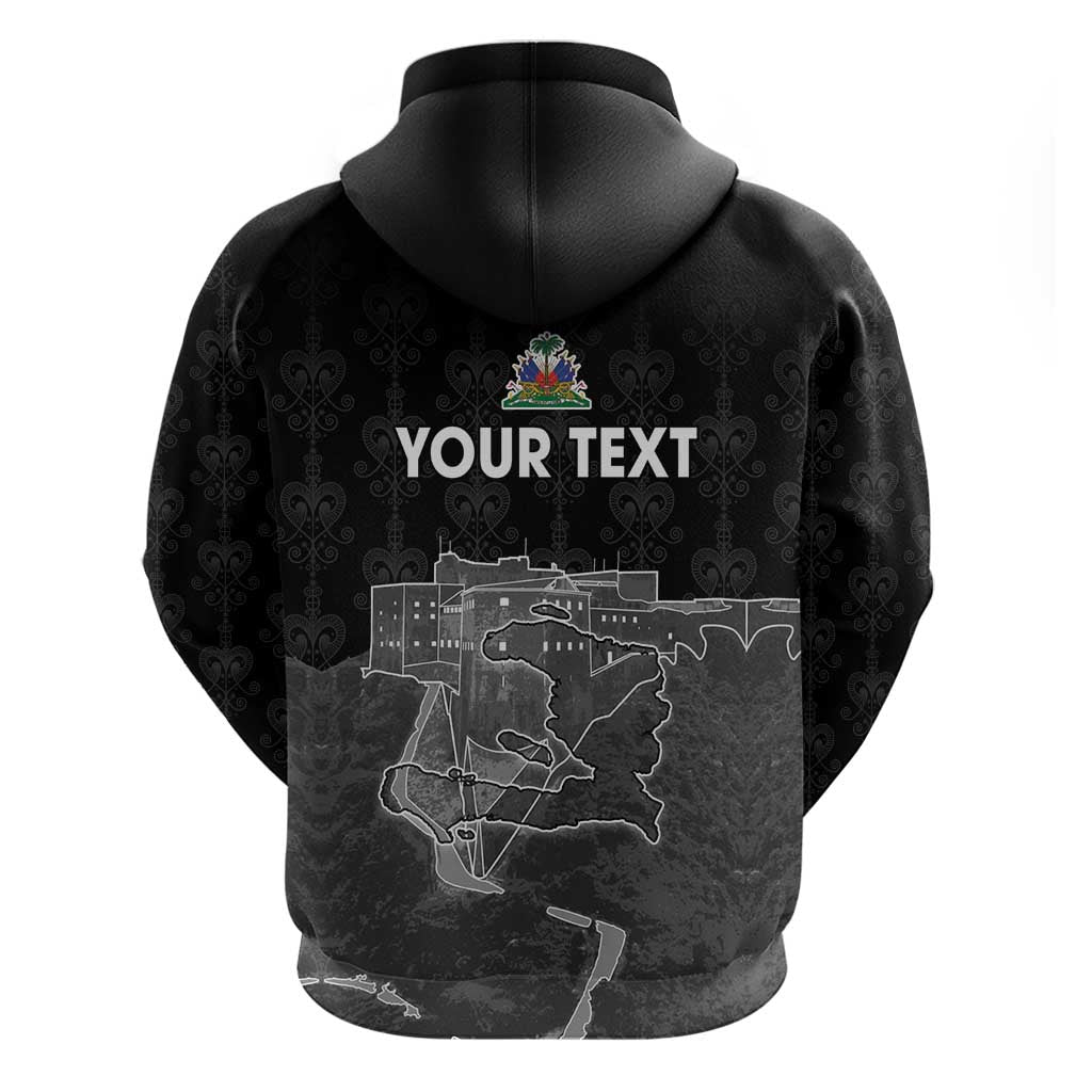 Afro-Haitians Pride Personalized Hoodie Citadelle Laferriere Veve Vodou - African Pride