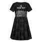 Afro-Haitians Pride Personalized Kid Short Sleeve Dress Citadelle Laferriere Veve Vodou LT18