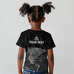Afro-Haitians Pride Personalized Kid T shirt Citadelle Laferriere Veve Vodou LT18