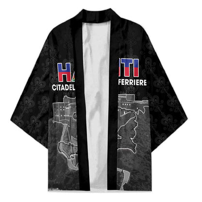 Afro-Haitians Pride Personalized Kimono Citadelle Laferriere Veve Vodou