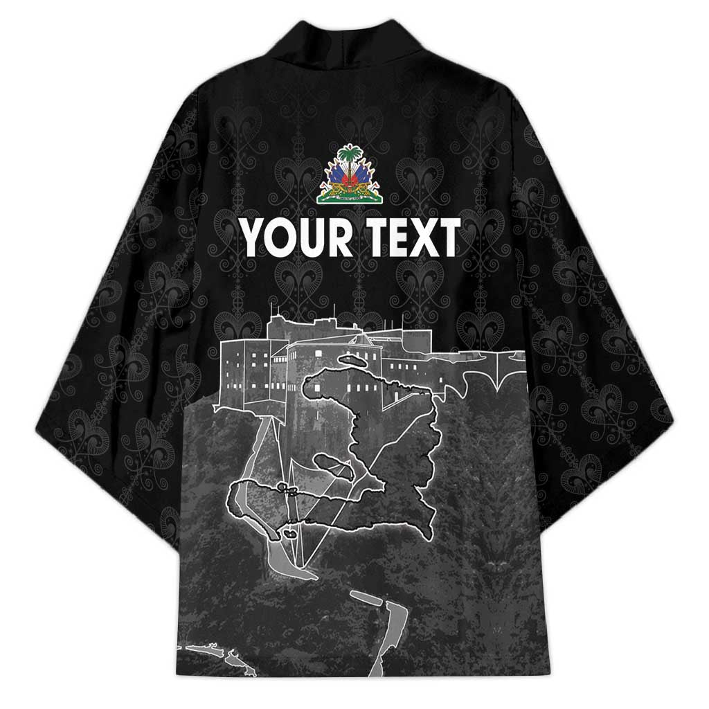 Afro-Haitians Pride Personalized Kimono Citadelle Laferriere Veve Vodou