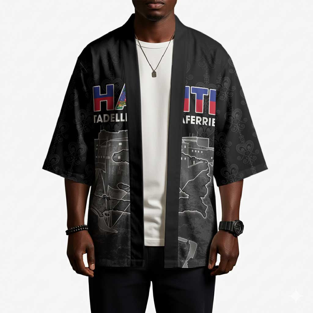 Afro-Haitians Pride Personalized Kimono Citadelle Laferriere Veve Vodou