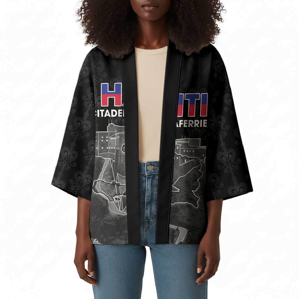 Afro-Haitians Pride Personalized Kimono Citadelle Laferriere Veve Vodou