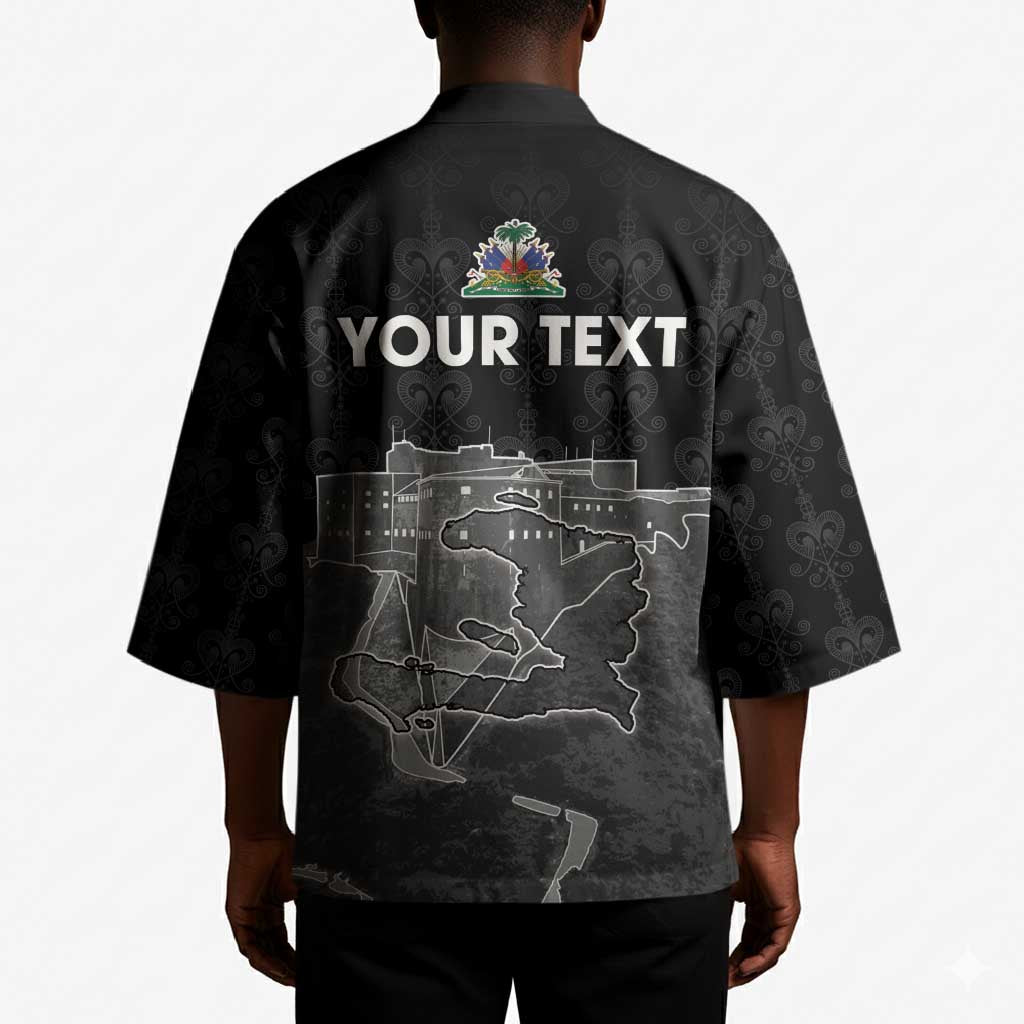 Afro-Haitians Pride Personalized Kimono Citadelle Laferriere Veve Vodou