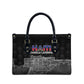 Afro-Haitians Pride Leather Bag Citadelle Laferriere Veve Vodou