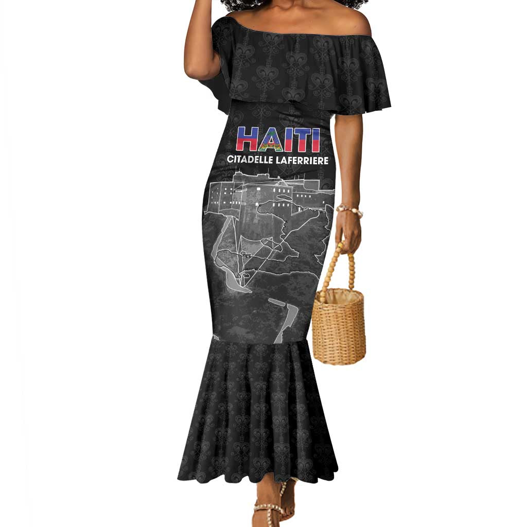 Afro-Haitians Pride Personalized Mermaid Dress Citadelle Laferriere Veve Vodou LT18