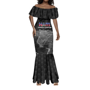 Afro-Haitians Pride Personalized Mermaid Dress Citadelle Laferriere Veve Vodou LT18