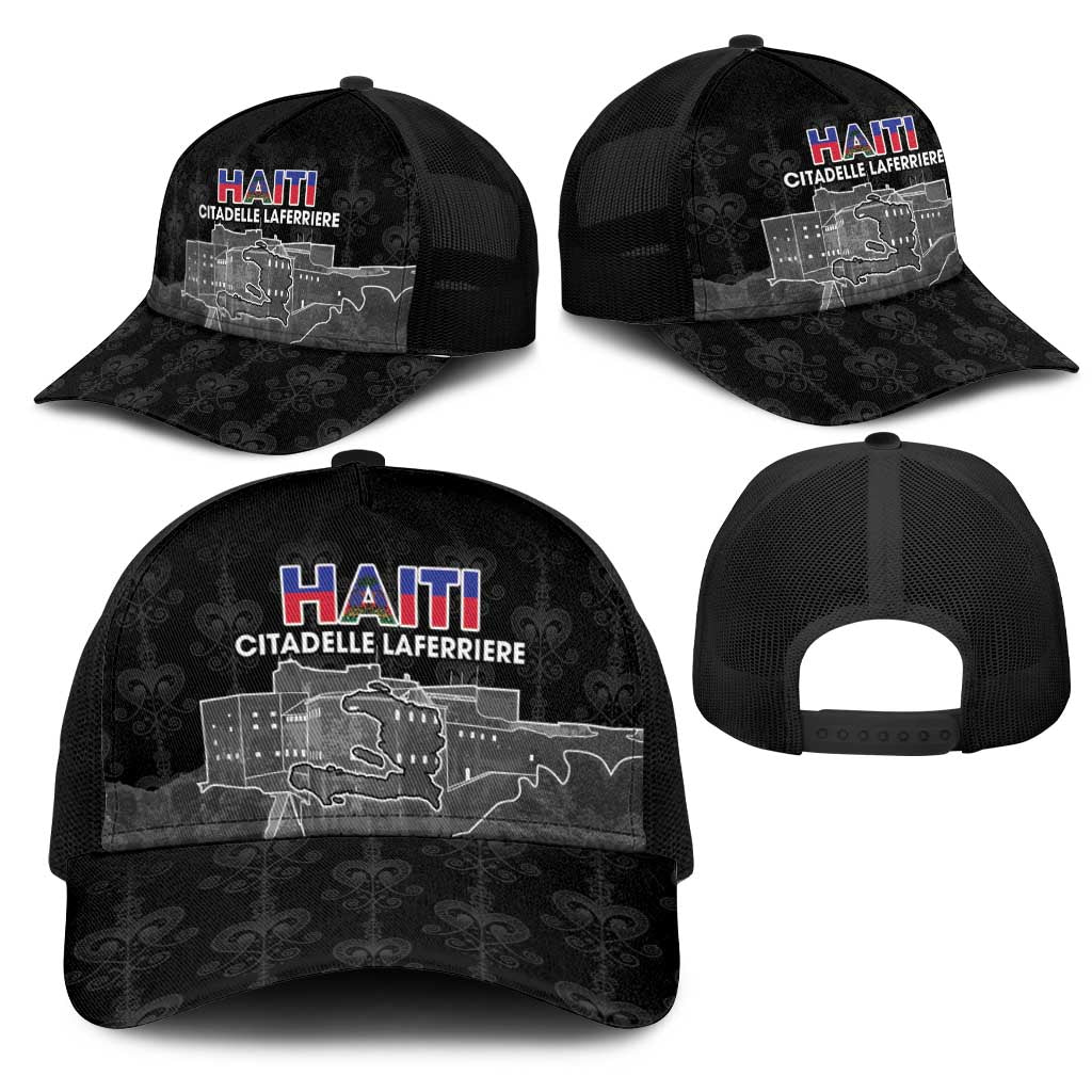 Afro-Haitians Pride Mesh Trucker Cap Citadelle Laferriere Veve Vodou - African Pride