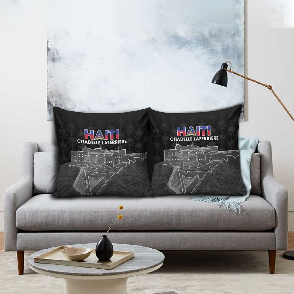 Afro-Haitians Pride Pillow Cover Citadelle Laferriere Veve Vodou