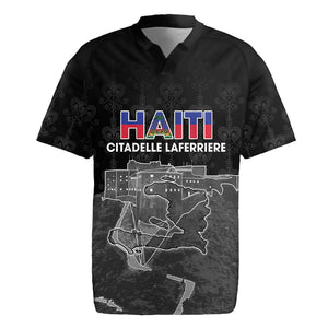 Afro-Haitians Pride Personalized Rugby Jersey Citadelle Laferriere Veve Vodou LT18
