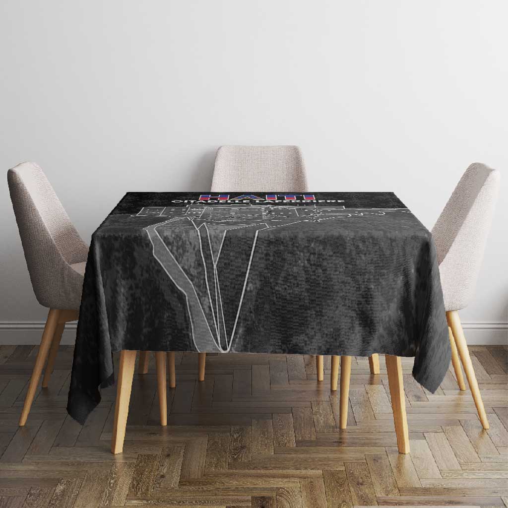 Afro-Haitians Pride Tablecloth Citadelle Laferriere Veve Vodou - African Pride