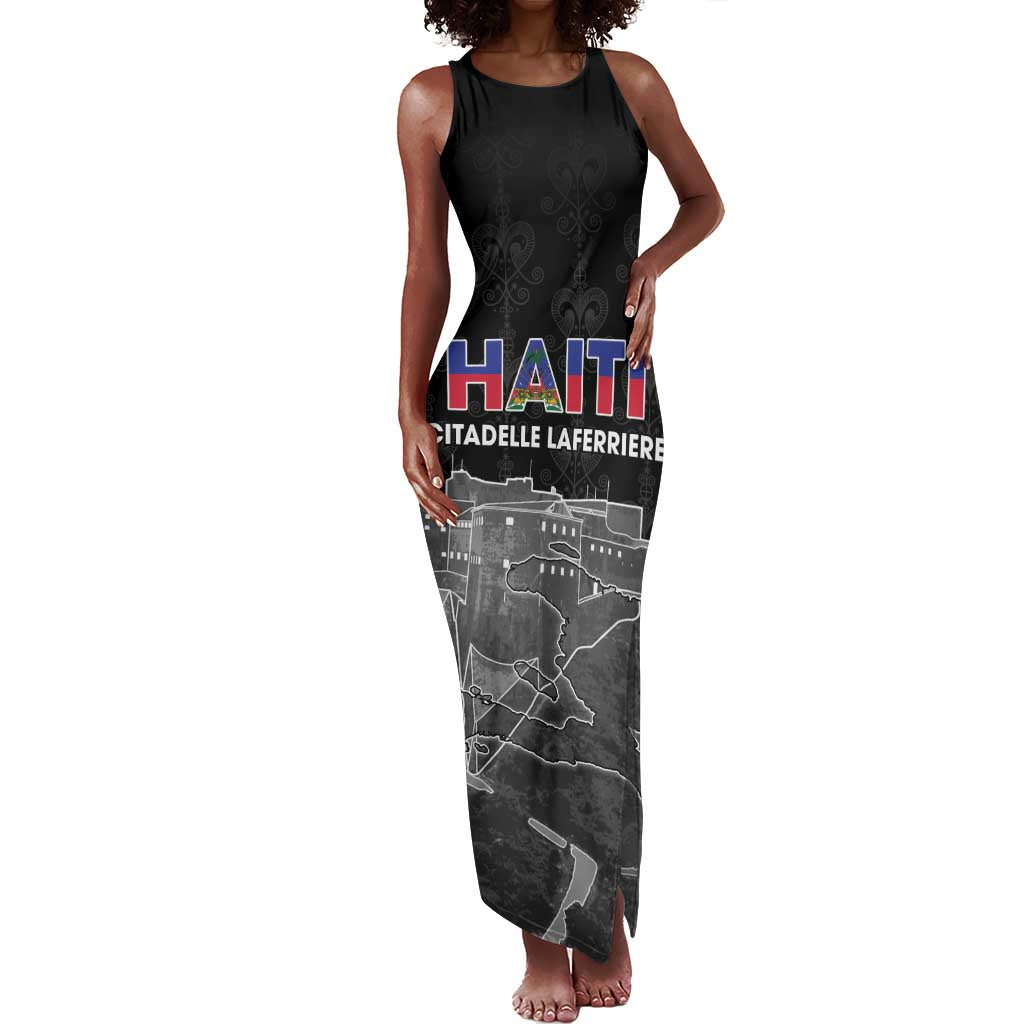 Afro-Haitians Pride Personalized Tank Maxi Dress Citadelle Laferriere Veve Vodou - African Pride
