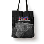 Afro-Haitians Pride Tote Bag Citadelle Laferriere Veve Vodou