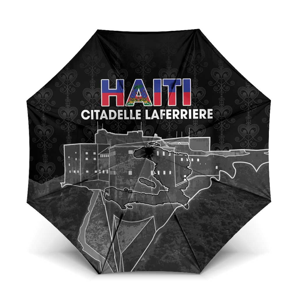 Afro-Haitians Pride Umbrella Citadelle Laferriere Veve Vodou