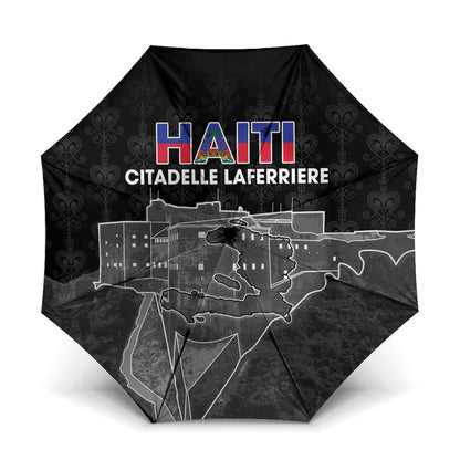 Afro-Haitians Pride Umbrella Citadelle Laferriere Veve Vodou