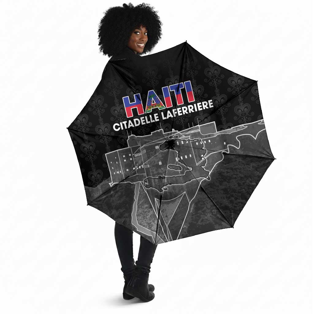 Afro-Haitians Pride Umbrella Citadelle Laferriere Veve Vodou