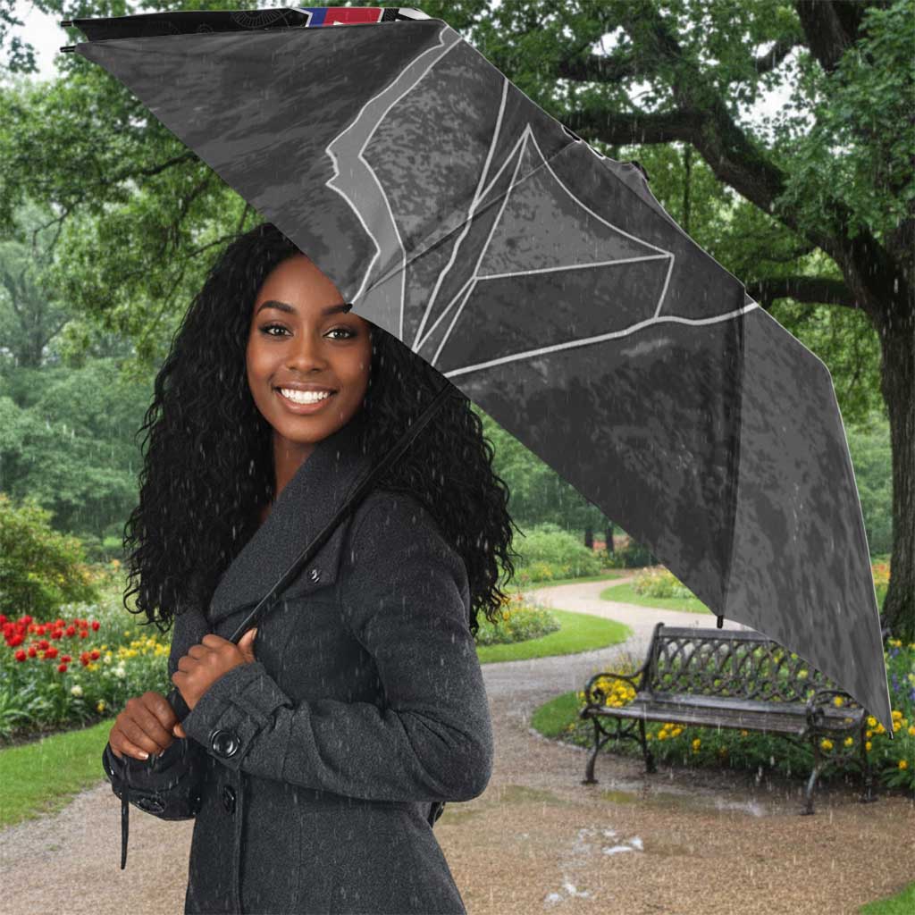 Afro-Haitians Pride Umbrella Citadelle Laferriere Veve Vodou
