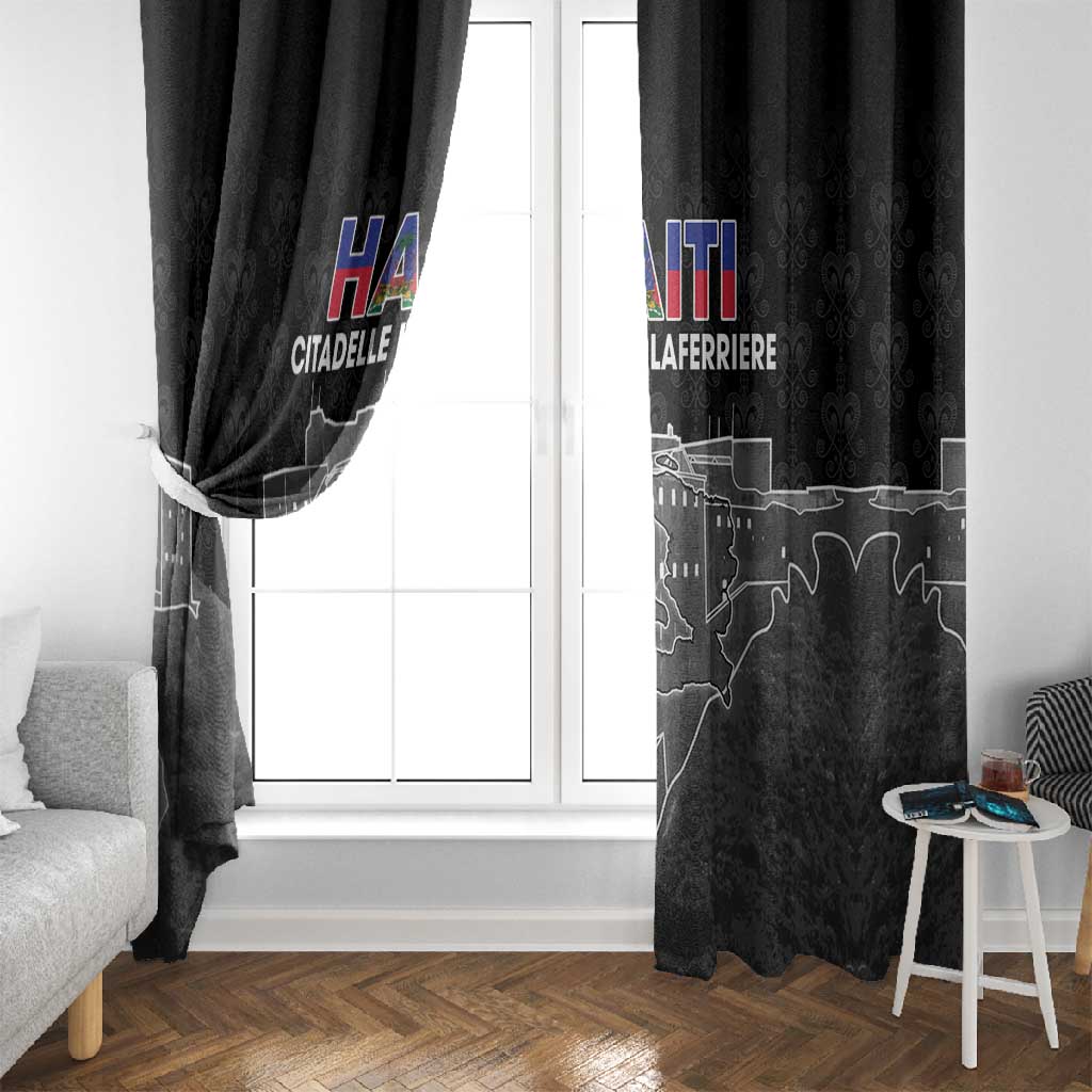 Afro-Haitians Pride Window Curtain Citadelle Laferriere Veve Vodou - African Pride