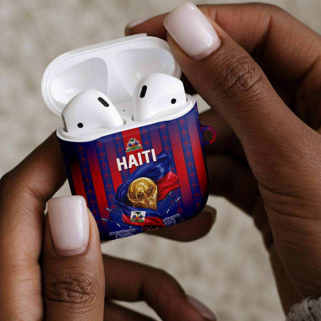 Haiti Football 2026 AirPods Case Les Grenadiers Voodoo Veve Pride