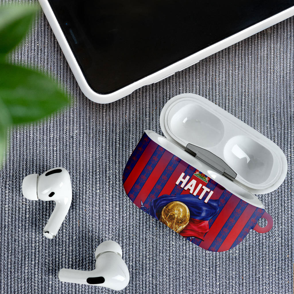 Haiti Football 2026 AirPods Case Les Grenadiers Voodoo Veve Pride