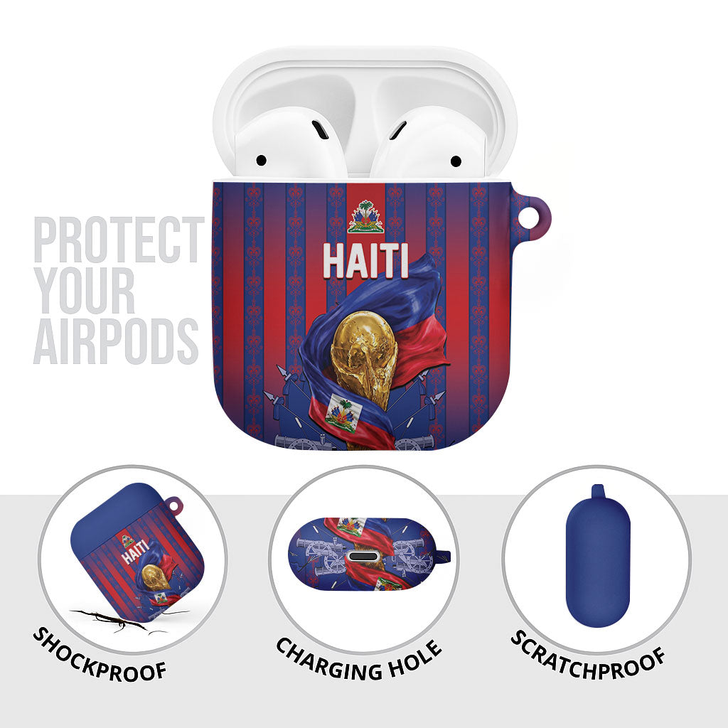 Haiti Football 2026 AirPods Case Les Grenadiers Voodoo Veve Pride