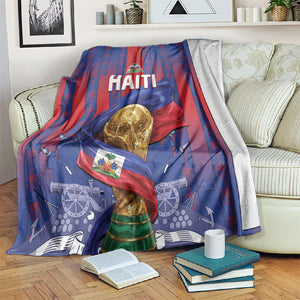 Haiti Football 2026 Blanket Les Grenadiers Voodoo Veve Pride