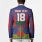 Custom Haiti Football 2026 Blazer Les Grenadiers Voodoo Veve Pride