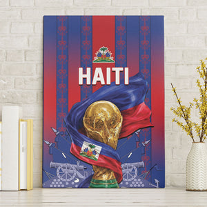 Haiti Football 2026 Canvas Wall Art Les Grenadiers Voodoo Veve Pride