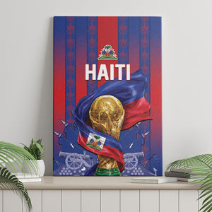 Haiti Football 2026 Canvas Wall Art Les Grenadiers Voodoo Veve Pride