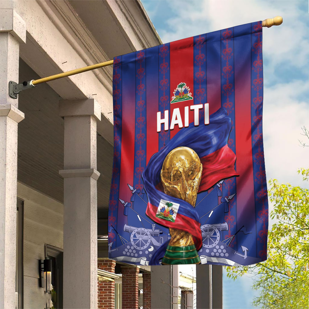 Haiti Football 2026 Garden Flag Les Grenadiers Voodoo Veve Pride