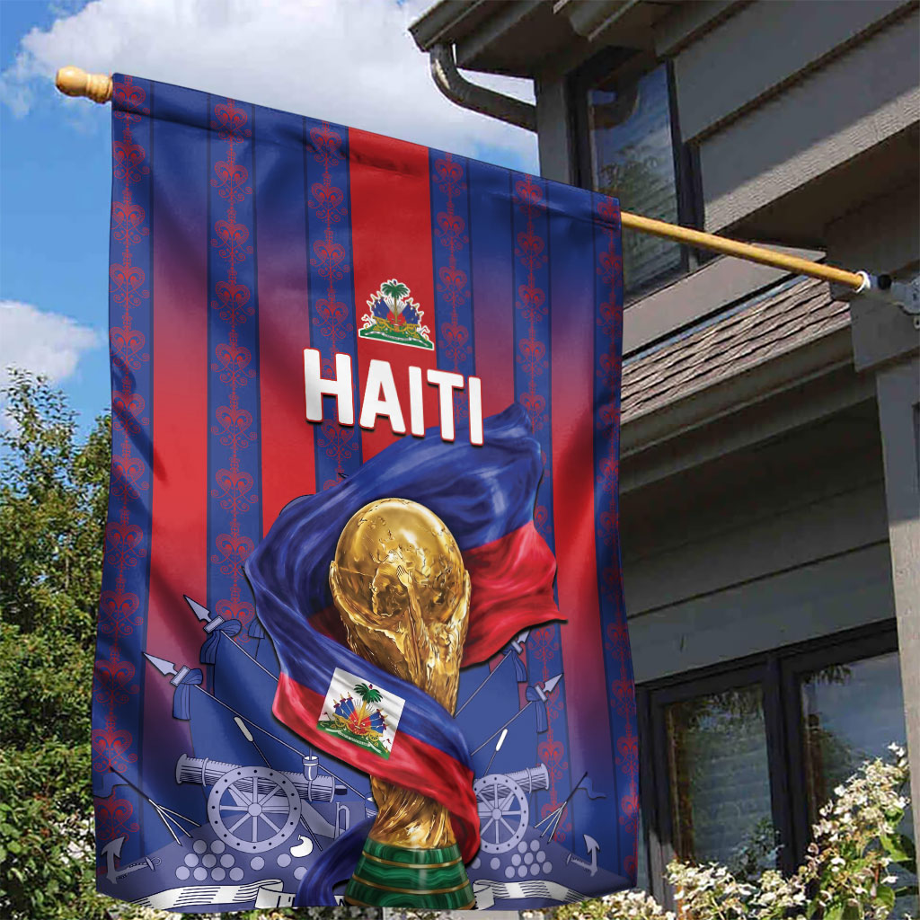 Haiti Football 2026 Garden Flag Les Grenadiers Voodoo Veve Pride