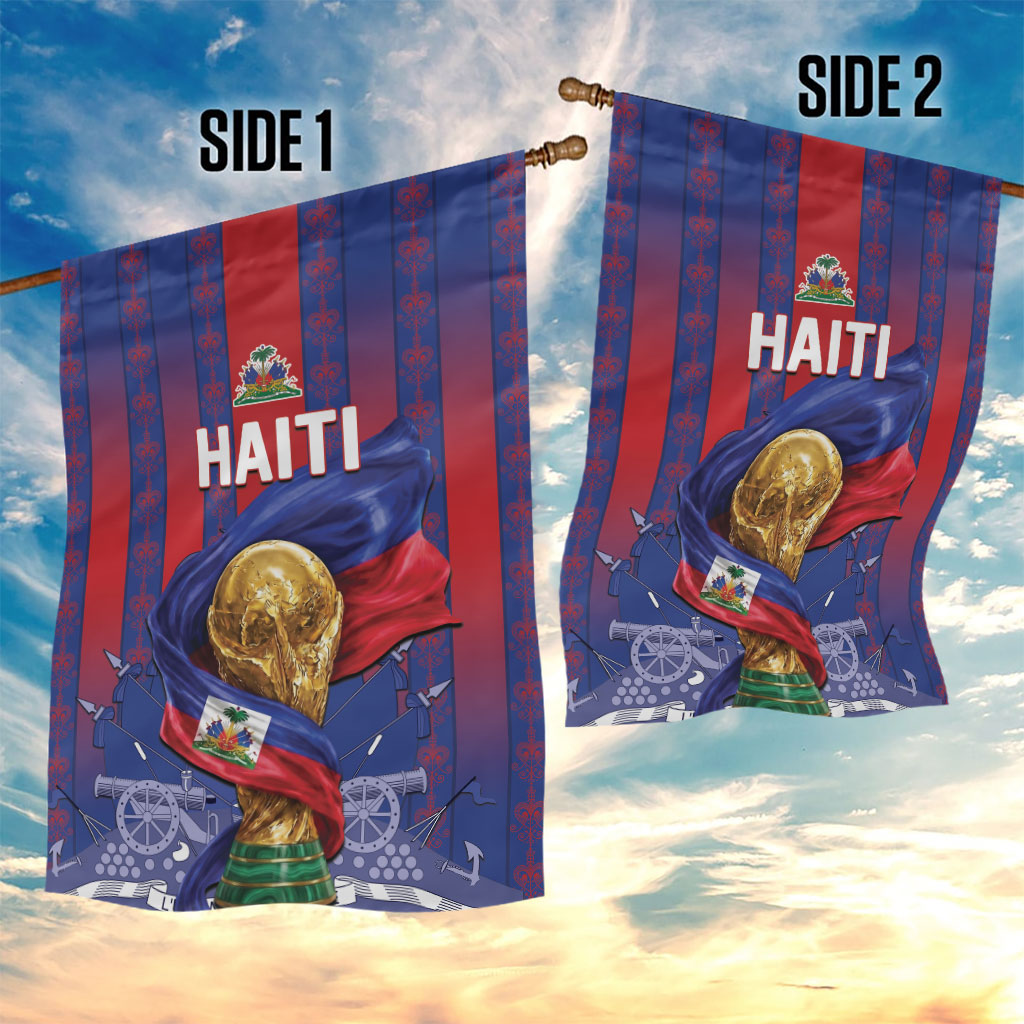Haiti Football 2026 Garden Flag Les Grenadiers Voodoo Veve Pride