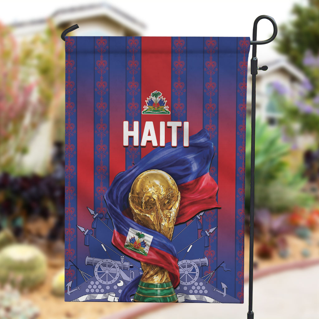 Haiti Football 2026 Garden Flag Les Grenadiers Voodoo Veve Pride