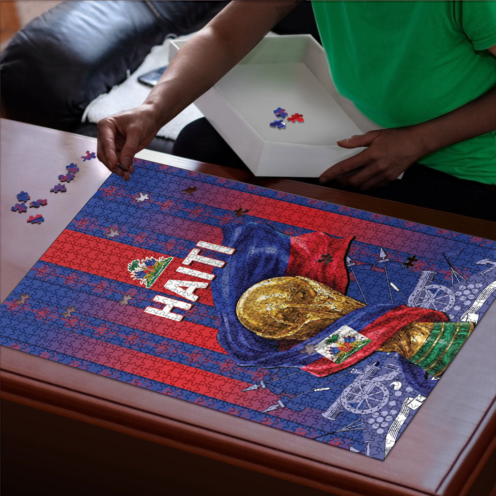 Haiti Football 2026 Puzzle Les Grenadiers Voodoo Veve Pride