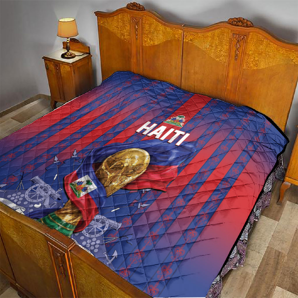Haiti Football 2026 Quilt Les Grenadiers Voodoo Veve Pride