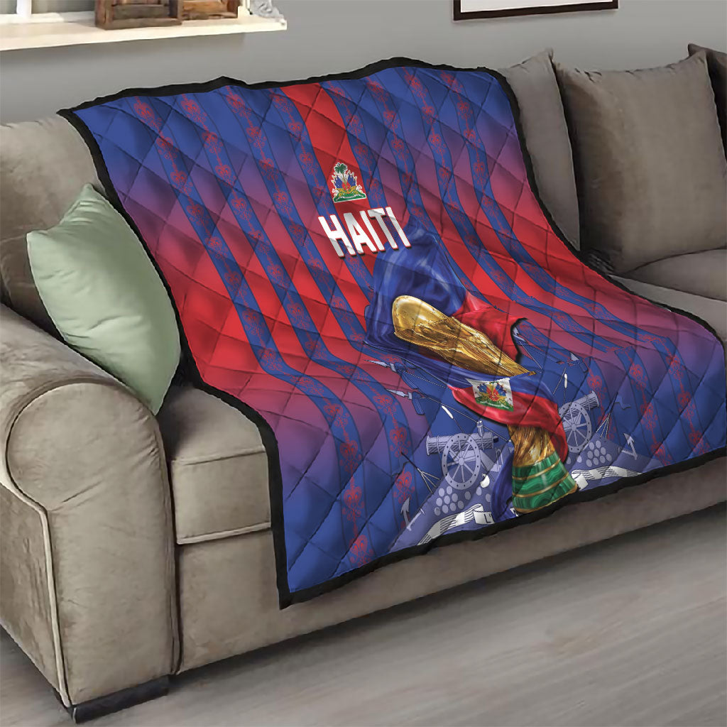 Haiti Football 2026 Quilt Les Grenadiers Voodoo Veve Pride