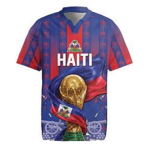 Custom Haiti Football 2026 Rugby Jersey Les Grenadiers Voodoo Veve Pride